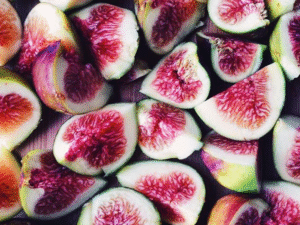 Frozen Fig slice
